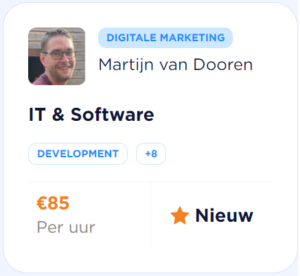 Freelance developer Martijn van Dooren