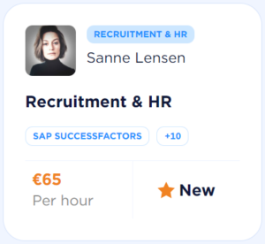 Recruitment Freelancer sanne lensen