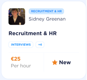 Recruitment Freelancer sidney greenan