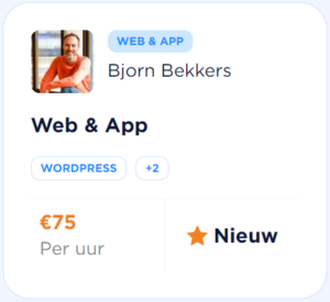 IT freelancer Bjorn Bekkers