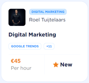 Marketing freelancer Roel tuijtelaars