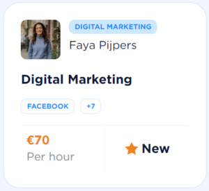 Marketing freelancer faya pijpers